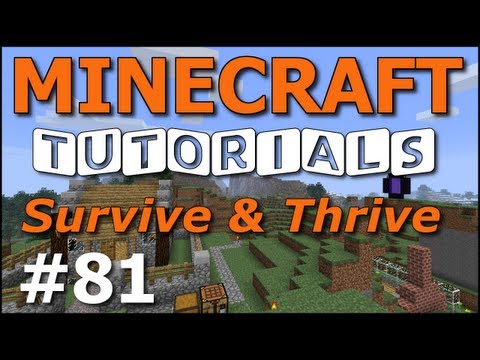 Minecraft Tutorials - E81 Horse Breeding 101 (Survive and Thrive Season 6)