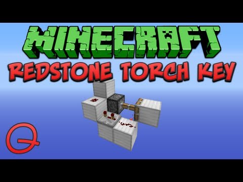 Minecraft: Redstone Torch Key (Quick) Tutorial