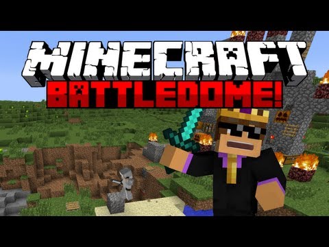 Minecraft BattleDome: Ep 3 - Feat. NoahCraftFTW, TheCampingRusher & ChildDolphin!