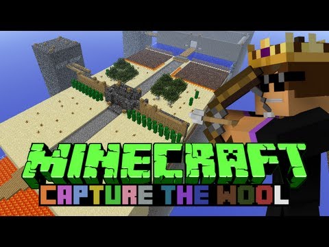 Minecraft Capture The Wool: Ep 1 - MinecraftFinest, NoahCraftFTW & IPocketIsland!