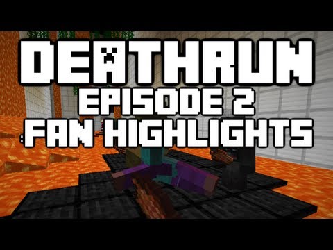 Minecraft - Deathrun - Episode 2 with the fans