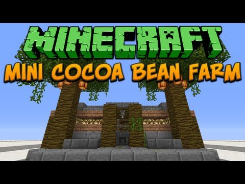 Minecraft: Mini Cocoa Bean Farm Tutorial