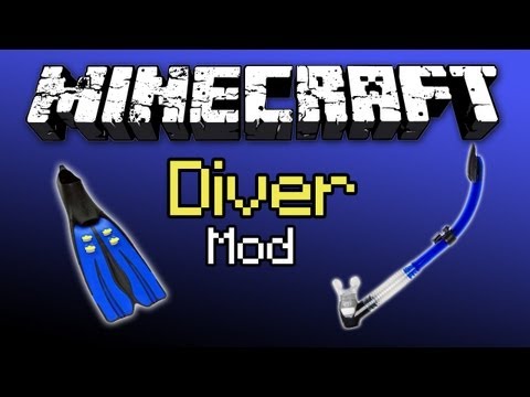 Minecraft: Diver Mod - Stay Under Water Forever!!!
