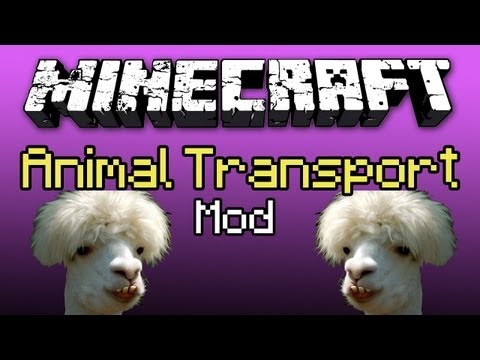 Minecraft: Animal Transport Mod - Capture Mobs!
