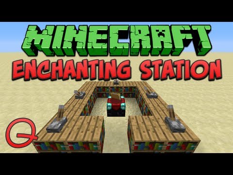 Minecraft: Enchanting Station (Quick) Tutorial