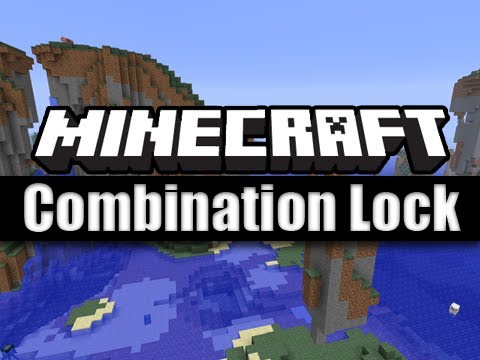 Minecraft Tutorial: Compact Combination Lock