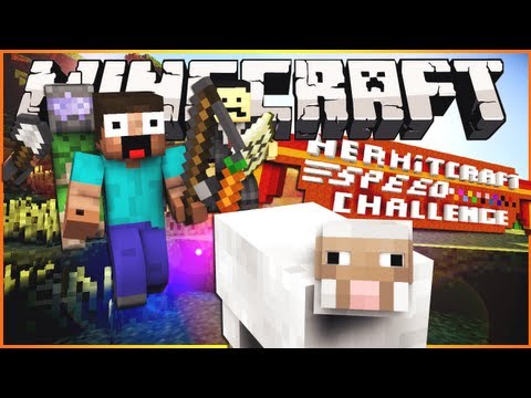 Minecraft: Speed Challenge - Wool Race! Hermitcraft Style!
