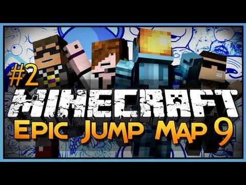 Minecraft: Epic Jump Map 9 - Part 2 - BODIL!!!