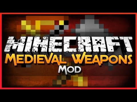 Minecraft Mod Showcase: Medieval Weapons - Useful Tools and More!