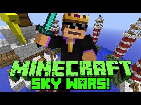 Minecraft Sky Wars: Ep 1 - Feat. NoahCraftFTW!