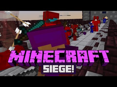 Minecraft Siege: Ep 1 - Feat. TheCampingRusher, ChildDolphin & FawFewGames!