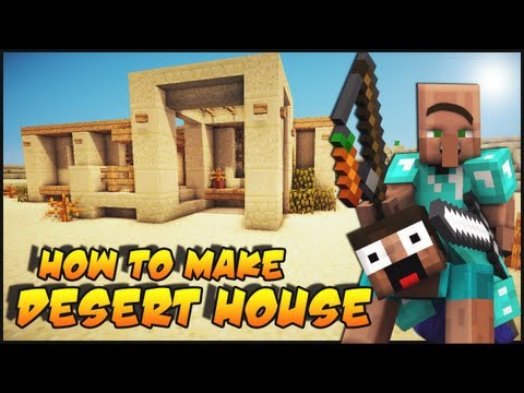 Minecraft: How To Make a Desert Survival House