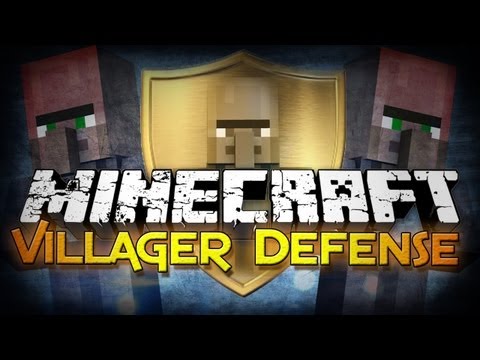 Minecraft: Villager Defense - FAILS EVERYWHERE!