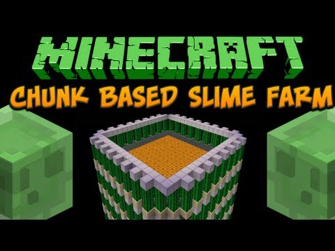 Minecraft: Chunk Based Slime Farm Tutorial