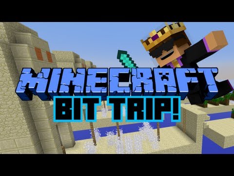 Minecraft: BIT TRIP #1 - Feat. TheCampingRusher!