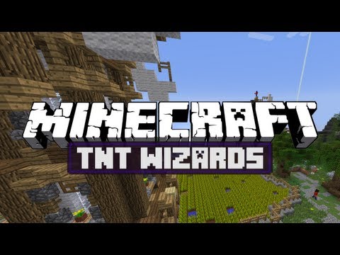 Minecraft: TNT WIZARDS #3 - Feat. PotatoOrgy!