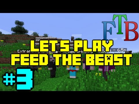 Minecraft - Feed the Beast Let's Play - Episode 3 - What is laughing at us?
