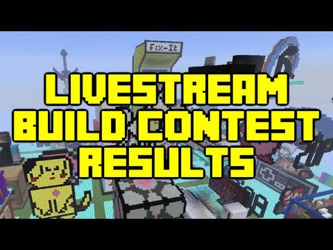 Minecraft - 24 Hour Build Contest - Video Games - Results