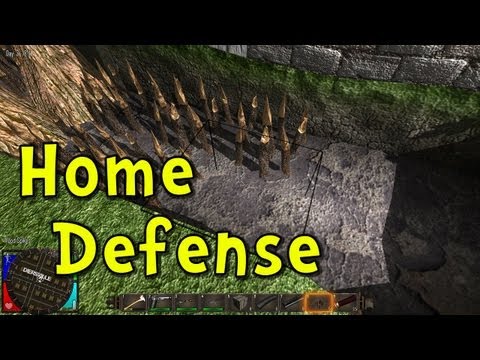 7 Days to Die | E03 | Basic Home Defense (Zombie Survival Crafting RPG)