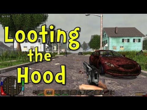 7 Days to Die | E04 | Looting the Neighborhood (Zombie Survival Crafting RPG)