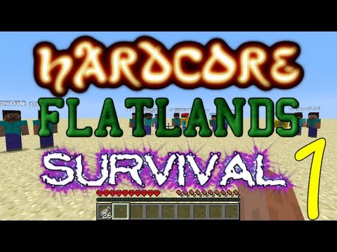 Minecraft - Hardcore Flatlands Survival - Part 1