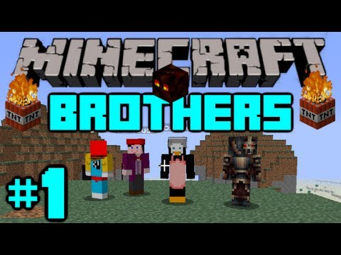 Minecraft Brothers - Episode 1 - What manly things can we do?