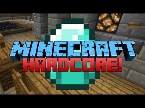 Hardcore Minecraft: Ep 17 - Redstone Lava Blade!