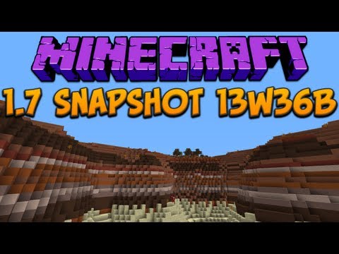 Minecraft 1.7: Snapshot 13w36b: Bugfixes