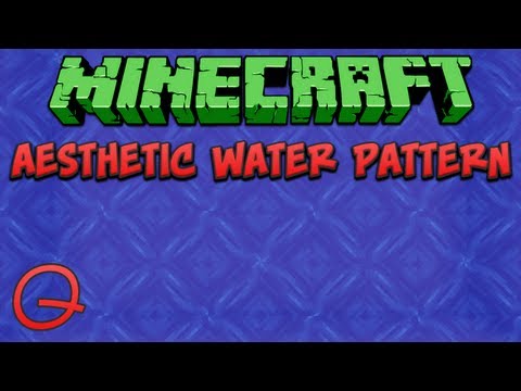 Minecraft: Aesthetic Water Pattern (Quick) Tutorial