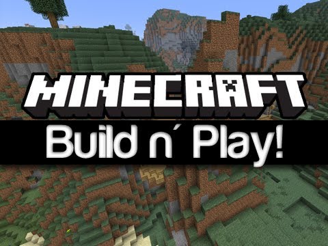 Minecraft Build n' Play: 2 - The Mountain Storage Build!