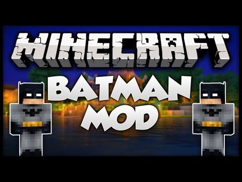 Minecraft 1.6.2 Mods | BECOME BATMAN! (Armour and more)
