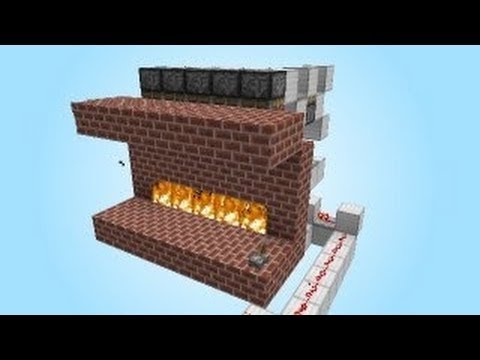 Minecraft - Infinitely Expandable Hidden Fireplace