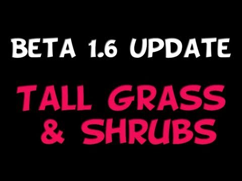 [Beta 1.6 Tall Grass and Shrubs]