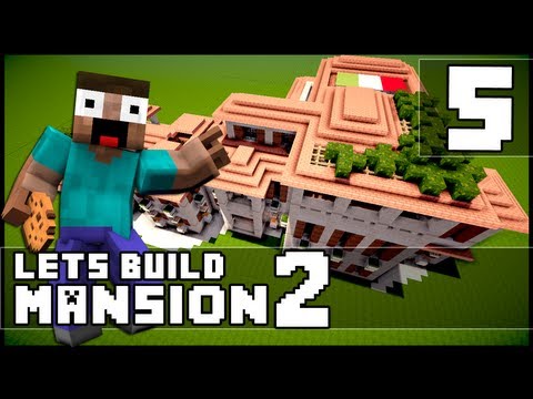 Minecraft: How To Make a Mansion - Part 5