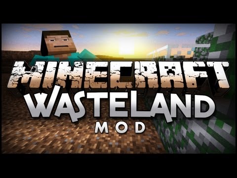 Minecraft Mod Showcase: Wasteland - No Grass, No Water, and No Pumpkins!!!