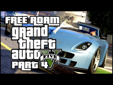 Grand Theft Auto 5 : Free Roam Madness - Part 4 (18+)