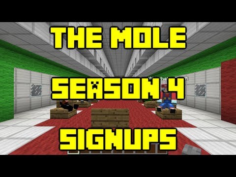 Minecraft - The Mole Season 4 Signups!