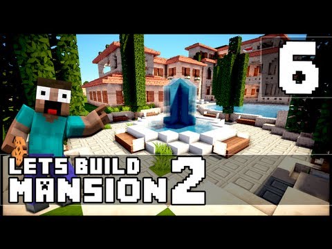 Minecraft: How To Make a Mansion - Part 6