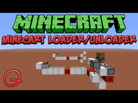 Minecraft: Minecart Loader/Unloader Tutorial