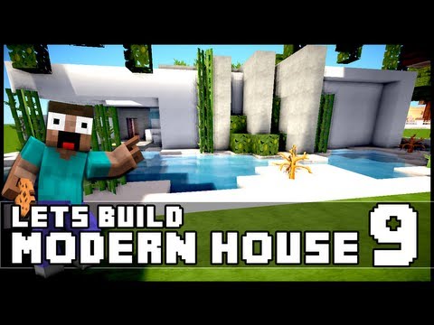 Minecraft Lets Build: Modern House 9 + Download