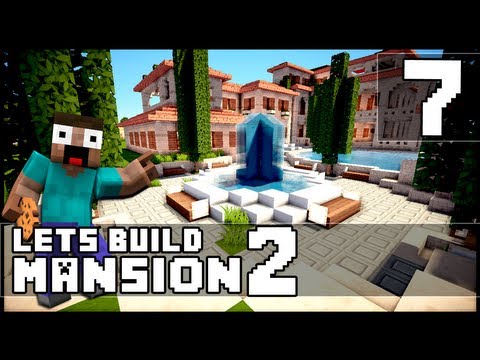 Minecraft: How To Make a Mansion - Part 7