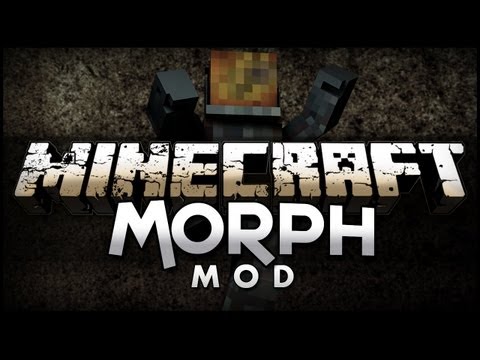 Minecraft Mod Showcase: Morph - SHAPE SHIFT INTO ANY MOB EVER!