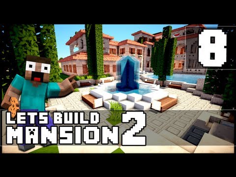 Minecraft: How To Make a Mansion - Part 8