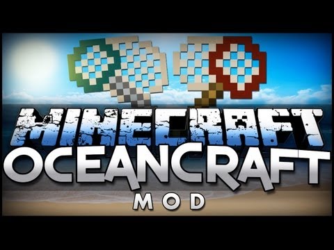 Minecraft Mod Showcase: OceanCraft Revisited - Fill Your Oceans with Life!