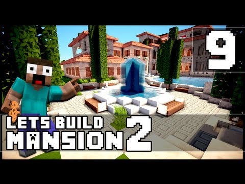 Minecraft: How To Make a Mansion - Part 9