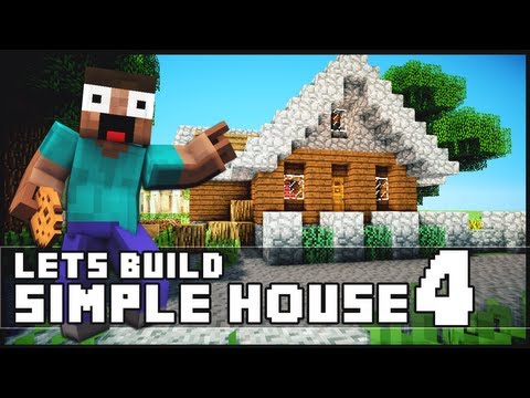 Minecraft: How To Build a Simple Starter House 4