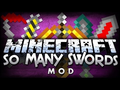 Minecraft Mod Showcase: So Many Swords - KILL ANYTHING!