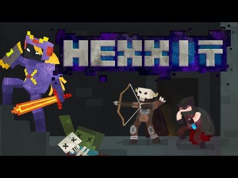 Hexxit: Ep 4 - Pirate Ship Boss Battle! [Minecraft Mods]