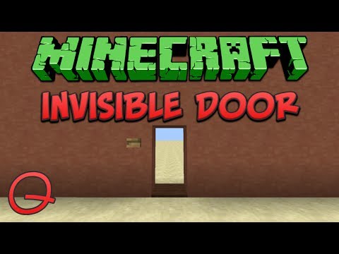 Minecraft: Invisible Door (Quick) Tutorial
