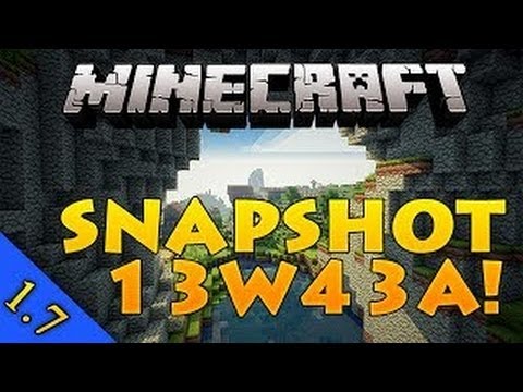 Minecraft 1.7 Snapshot 13W43A: New items, Mobs and more!